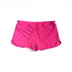 Athleta Women's Hot Pink Performance Drawstring Swim Shorts